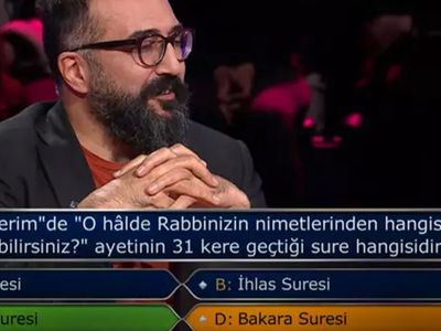 Kim Milyoner Olmak İster'e ayet sorusu damga vurdu: Kenan İmrizalıoğlu'ndan dikkat çekici açıklama!
