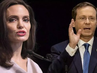 İsrail Cumhurbaşkanı Gazze'deki soykırımı eleştiren Angelina Jolie'ye adeta nefret kustu!
