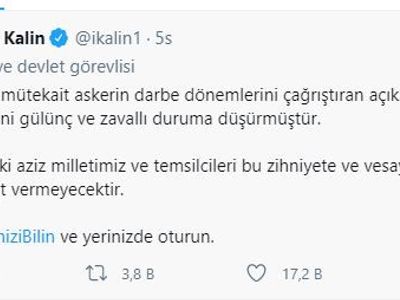 Emekli 103 Amiral İçin Tepkiler Çığ Gibi Büyümeye Devam Ediyor!
