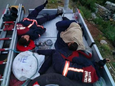 Orman Yangınlarında Canla Başla Çalışan Kahramanlar