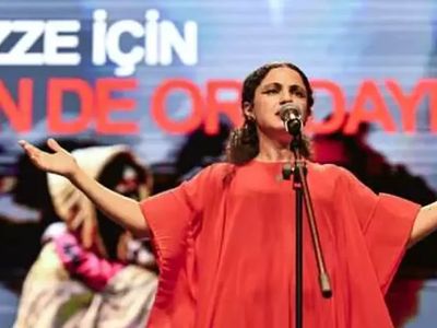 Sanat camiası Gazze için tek yürek: Destek konserine akın ettiler... Dört kitapta da bu zulümdür!