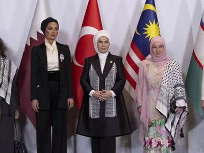 Dünya liderlerinin eşleri Filistin için İstanbul'da toplandı: Emine Erdoğan'dan yankı uyandıran sözler!
