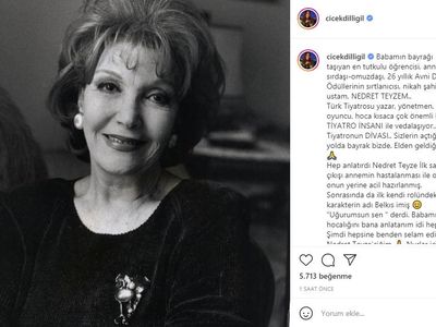 Türk Tiyatrosunun Efsane İsmi Nedret Güvenç Hayatını Kaybetti!