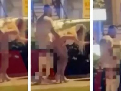 Antalya'nın ilçesi Alanya'da skandal anlar! Sokak ortasında kimseye aldırmadan cinsel ilişkiye girdiler