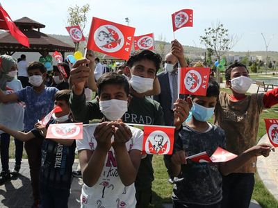 Mehmetçik, Suriyeli Çocuklara Bayram Tadında Gün Yaşattı