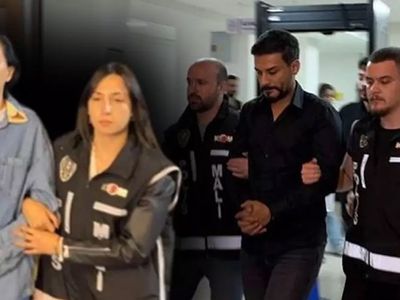 Polatları ele veren meğer komşu kavgasıymış: Dilan tekmeler savurdu, Engin'e kimse hakim olamadı! İşte o görüntüler!