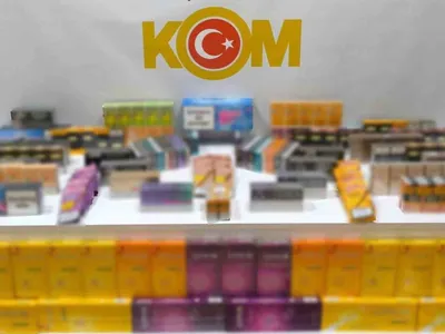 Bafra'da düzenlenen operasyonda 500 paket kaça sigara ele geçirildi