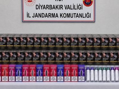 Diyarbakır'da jandarma operasyonuyla gümrük kaçağı ürünler ele geçirildi