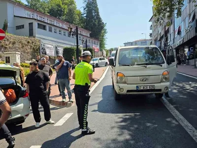 Ereğli'de yolun karşısına geçmeye çalışan yayaya araç çarptı