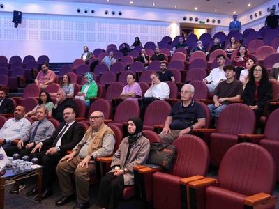 Prof. Nicholas A. Kotov atatürk üniversitesinde konferans düzenledi