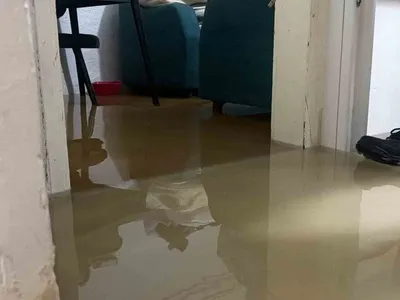 Bolu'da şiddetli sağanak sonrasında daireleri su bastı