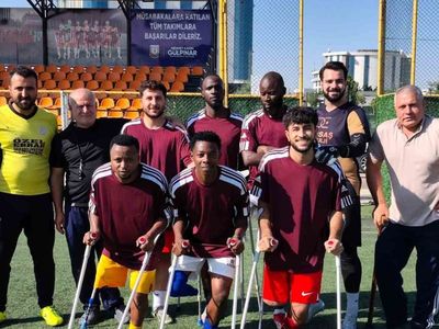 DEPSAŞ Enerji ampute futbol takımı yeni sezon hazırlıklarına güçlü bir başlangıç yapıyor