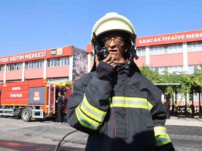 Zihinsel engelli Zeynel'in itfaiyecilik hayali gerçek oldu