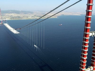 1915 Çanakkale Köprüsü'nde Sona Yaklaşıldı