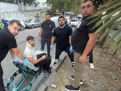 Samsun'da hafif ticari araç ile motosiklet çarpıştı: 1 yaralı