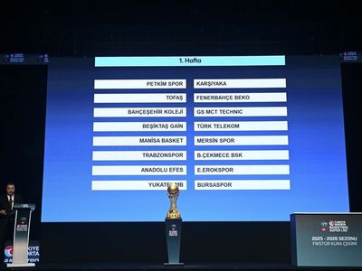 2025-2026 Basketbol Süper Ligi Fikstür Çekimi Gerçekleşti