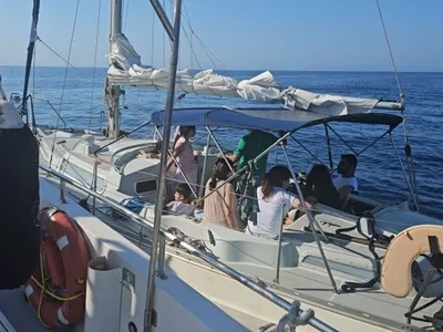 Didim açıklarında yelkenli teknedeki göçmenler kurtarıldı