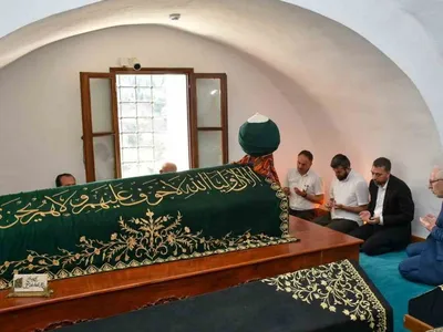 Mevlid-i Nebi Haftası'nda Şeyh Edebali Türbesi'nde özel ziyaret