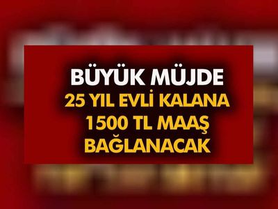 25 yıl evli kalana emeklilik müjdesi! Tek dilekçeyle maaş bağlanacak!