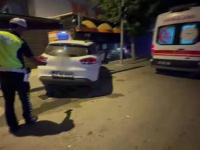 Sincan'daki trafik kazasında bir yolcu yaralandı