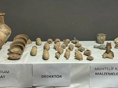 37 Tarihi Eser Ele Geçirildi! 3 Kişi Tutuklandı