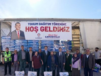 Denizli'de çiftçilere 170 ton yem bitkisi tohumu desteği sağlandı