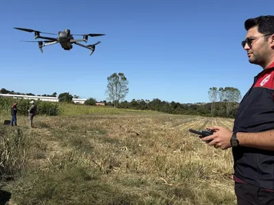 Kocaeli'de tarımda yapay zeka devrimi: Drone teknolojisi sahada