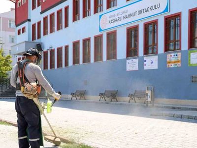 Selçuklu'da okullar yeni dönem için düzenleniyor