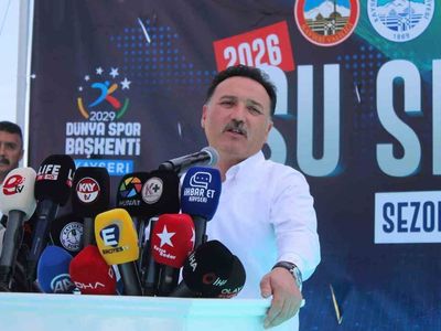 Kayseri'de 2026 su sporları sezonu açıldı