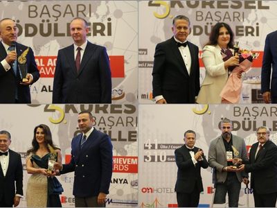 “5. Küresel Başarı Ödülleri” ve “İsmail Gaspıralı Onur Ödülleri” Alanya’da Sahiplerini Buldu