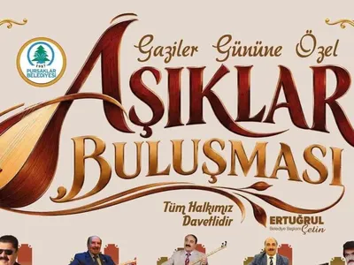 Pursaklar'da gaziler günü etkinliği: aşıklar buluşmasıyla kültürel zenginlik artıyor