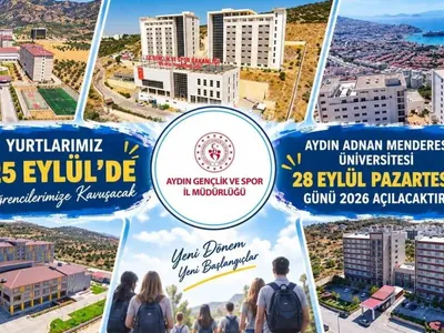 Aydın'da üniversite öğrencileri yurtlara giriş için hazırlıklarını sürdürüyor