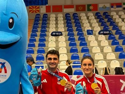 Erzincanlı badmintoncular tarihi başarıya imza attı