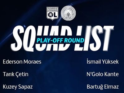 Fenerbahçe'nin Lyon maçı için kamp kadrosu açıklandı