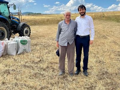 Sarıkamış müftüsü çiftçilerle bir araya geldi