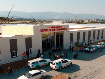 60 günde tamamlanmıştı: Defne Devlet Hastanesi hizmete açılıyor
