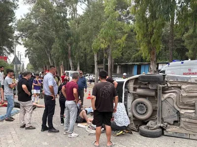 Osmaniye'de trafik kazası: 5 kişi yaralandı