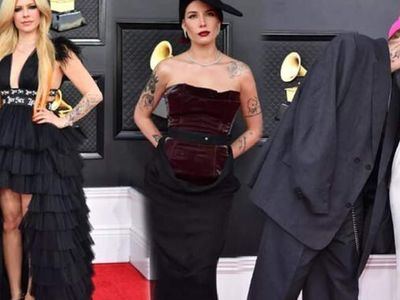 64'üncü Grammy Ödülleri kırmızı halı fotoğrafları