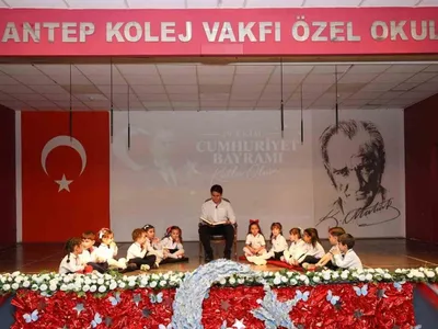 Cumhuriyet coşkusunu minik kalplerle yaşadılar