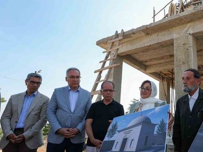 Dülük Baba Zaviyesi ve Türbesi'nde tarihi yeniden inşa süreci başlıyor