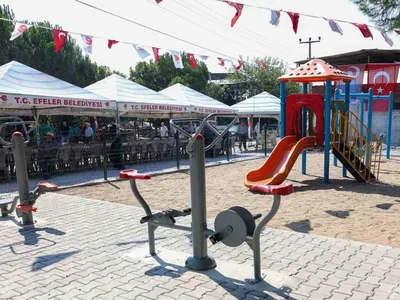 Yeni park açılışı ile Pınardere Mahallesi'nde sosyal yaşam canlanıyor