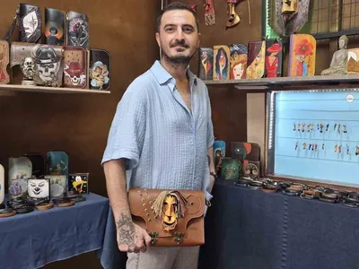 Bandırma'da deriye el emeğiyle yaşam katılıyor