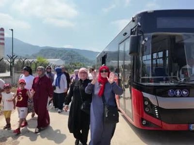 Düzce'de kadınlar projeleri yerinde inceleyerek memnuniyetlerini dile getirdi