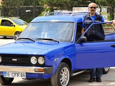 86 Model Tofaş Kartal Türkiye'de Tek! Bursa'da Yaşayan Usta Çocukluk Hayalini Gerçekleştirdi