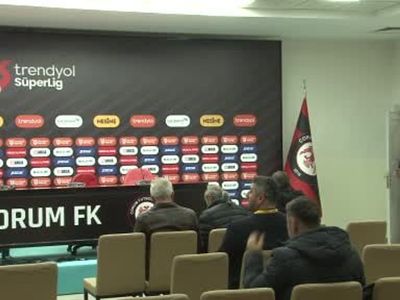 Çorum FK'da Hüseyin Çayır sevinçli: Galibiyet serisi hedefliyoruz