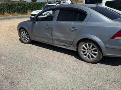 Çan'da otomobiller çarpıştı, sürücüler kazayı hafif atlattı