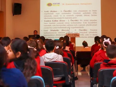 Erzincan'da geleceğin çevre savunucuları için sıfır atık eğitimi