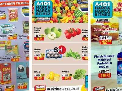A101 2 Nisan 2022 aktüel indirimli ürünler kataloğu