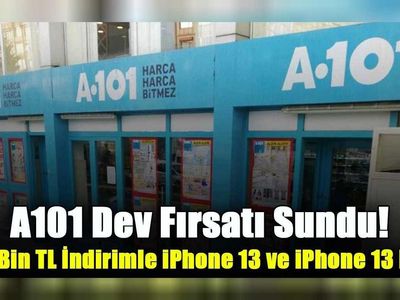 A101’den inanılmaz fırsat! iPhone 13 indirimli fiyatlarıyla satışa sunuldu! A101 iPhone 13 fiyat listesi…