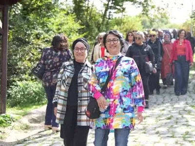 Düzce'de kadınlar Yığılca'nın doğal güzellikleriyle buluştu